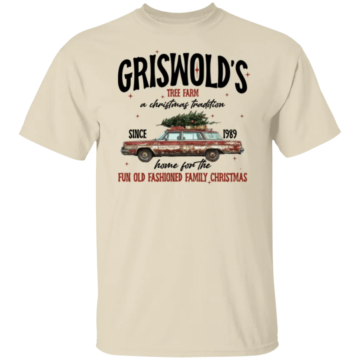 Griswold Christmas Tree Farm Gildan T-Shirt – Vintage Holiday Style!