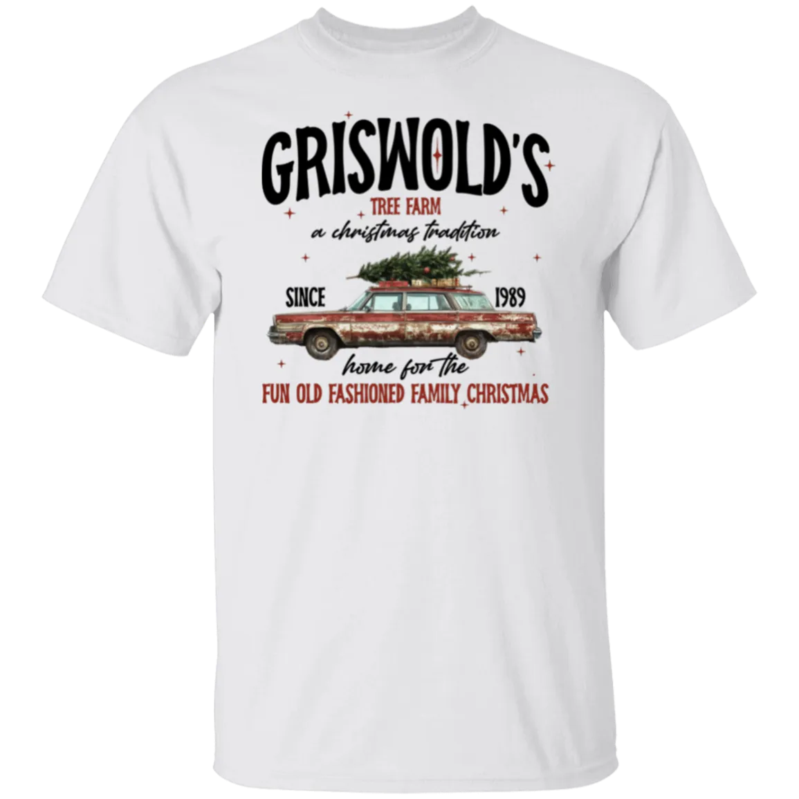 Griswold Christmas Tree Farm Gildan T-Shirt – Vintage Holiday Style!