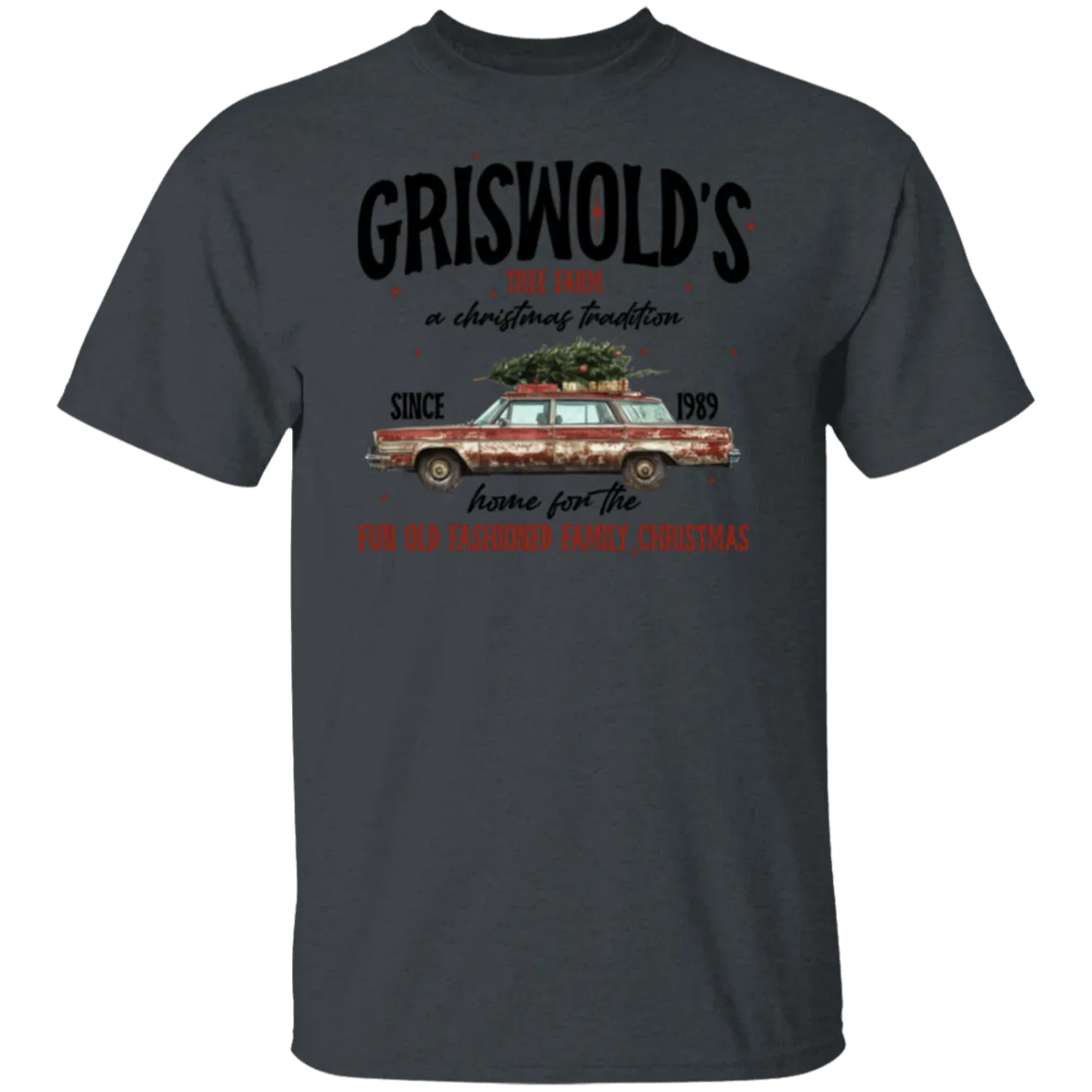 Griswold Christmas Tree Farm Gildan T-Shirt – Vintage Holiday Style!