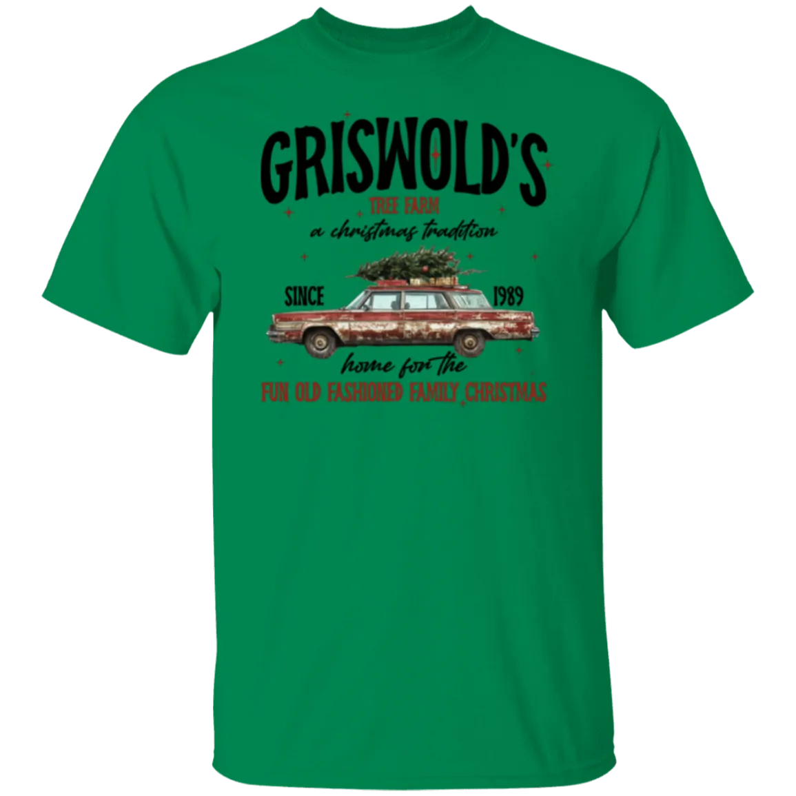 Griswold Christmas Tree Farm Gildan T-Shirt – Vintage Holiday Style!