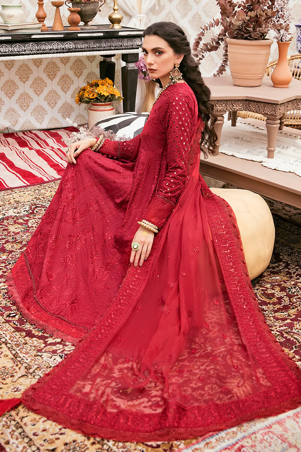 GUL NAAZ  | Afrozeh Gul Bahar Festive Collection 2022 | Unstitched Embroidered Lawn Suits