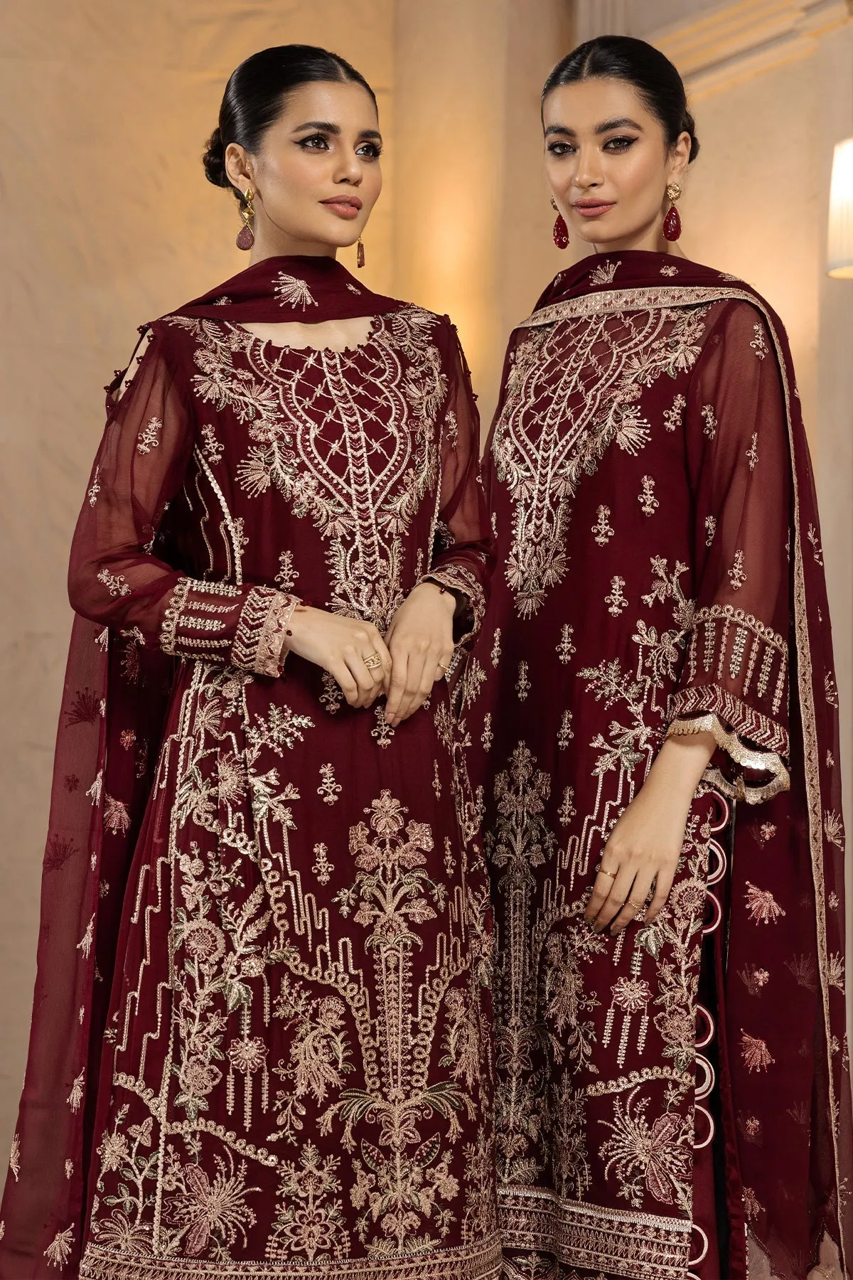 Gulay  | Alizeh Fashion Muhtesem Festive Collection 2022 | Unstitched Embroidered Chiffon Suits