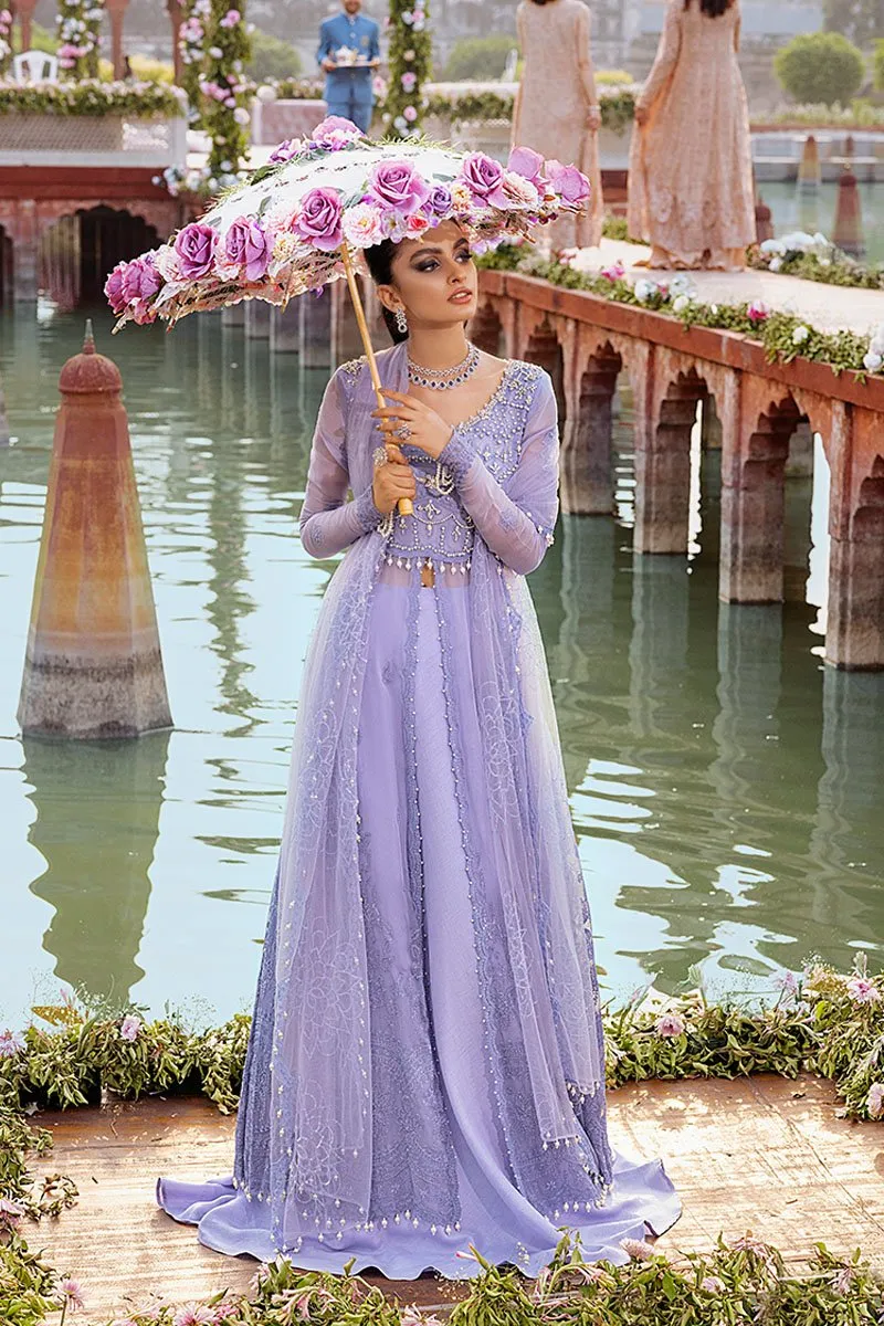 GULBAHAAR | Mushq Hawa Mahal Tissue De Luxe ‘21 | Unstitched Embroidered Chiffon Suits