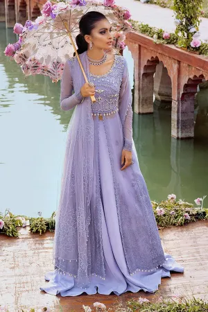GULBAHAAR | Mushq Hawa Mahal Tissue De Luxe ‘21 | Unstitched Embroidered Chiffon Suits