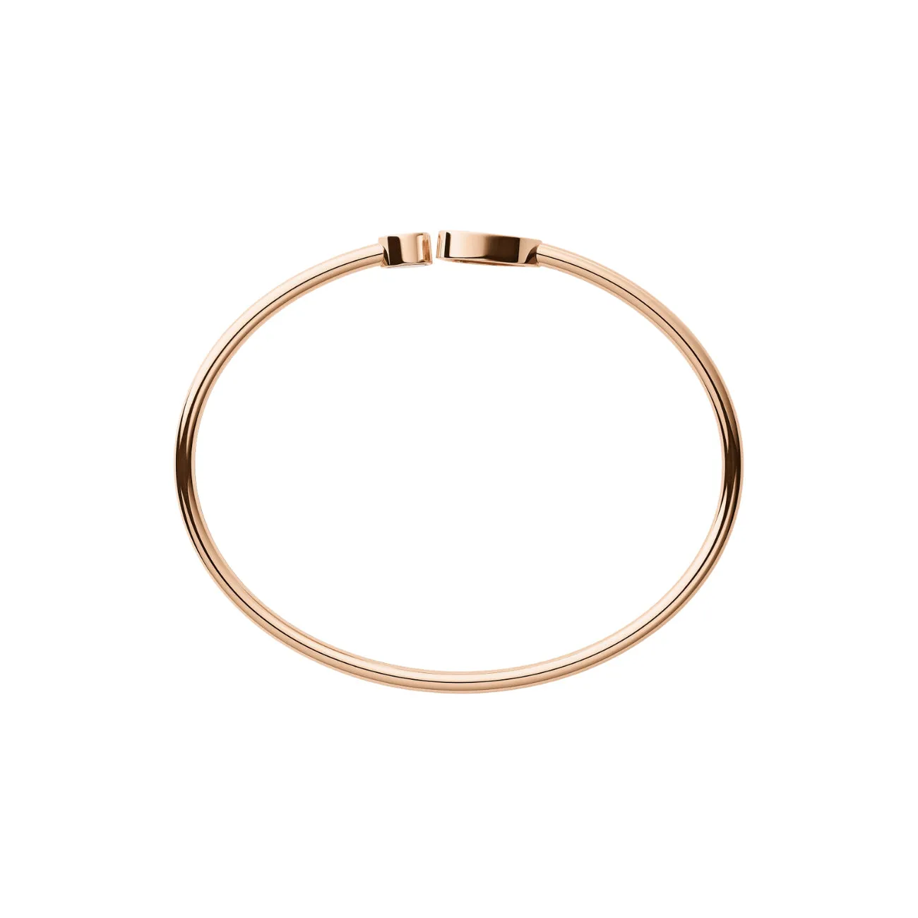 Happy Hearts Ethical Rose Gold Turquoise Mother of Pearl Bangle Bracelet