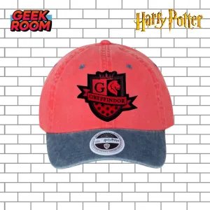 Harry Potter “House of Gryffindor” Coral/Blue Vintage