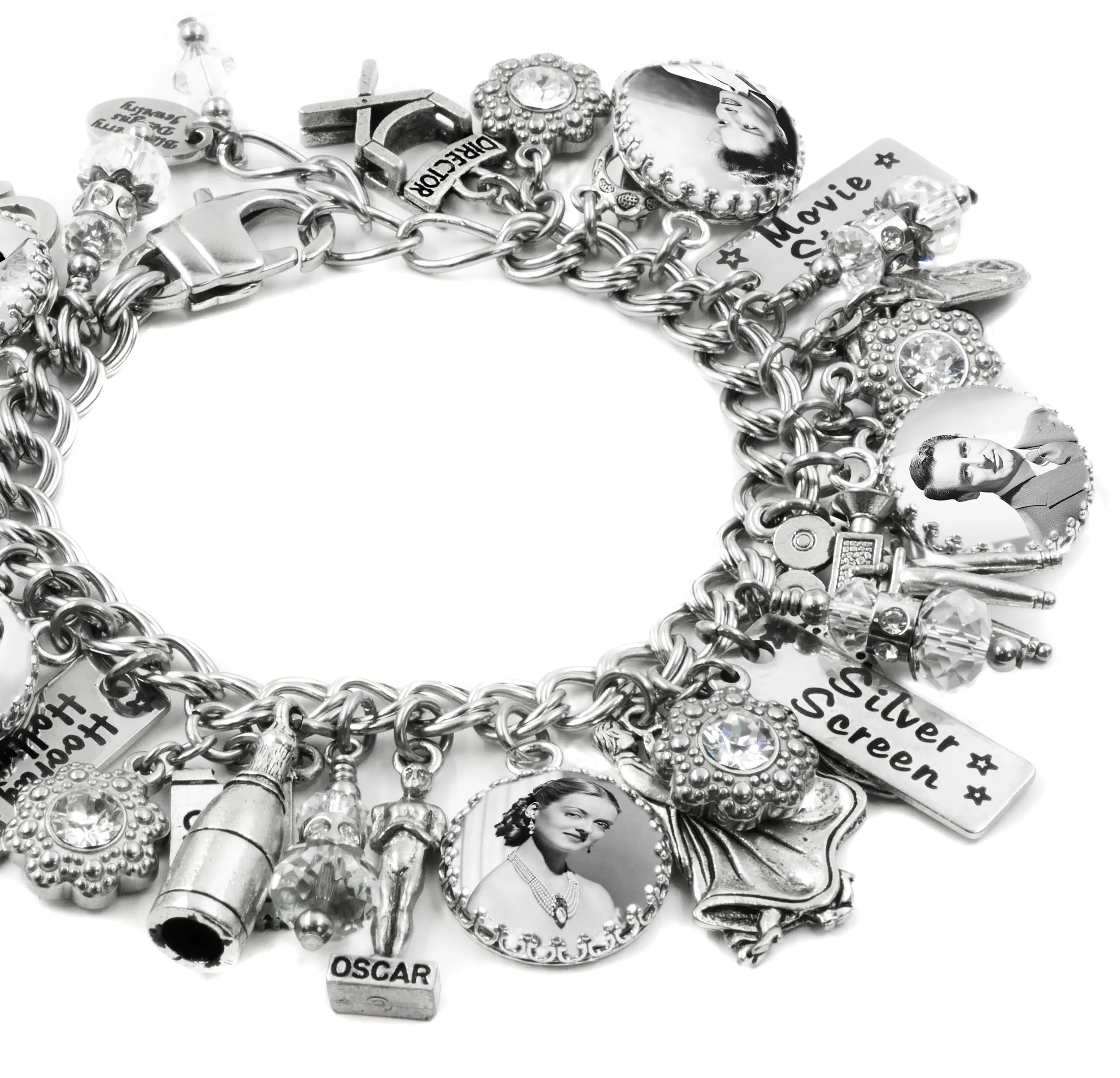 Hollywood Movie Star Charm Bracelet