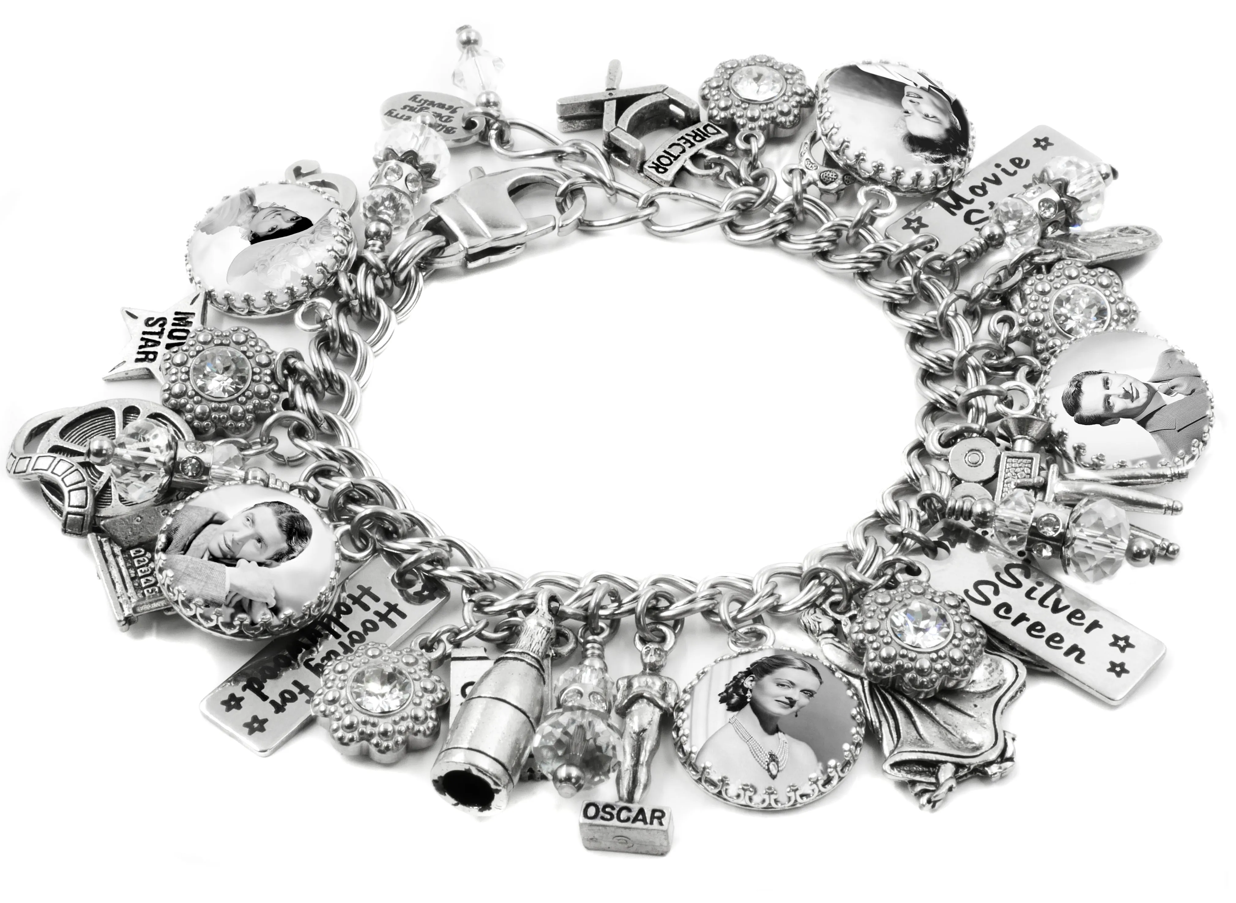 Hollywood Movie Star Charm Bracelet