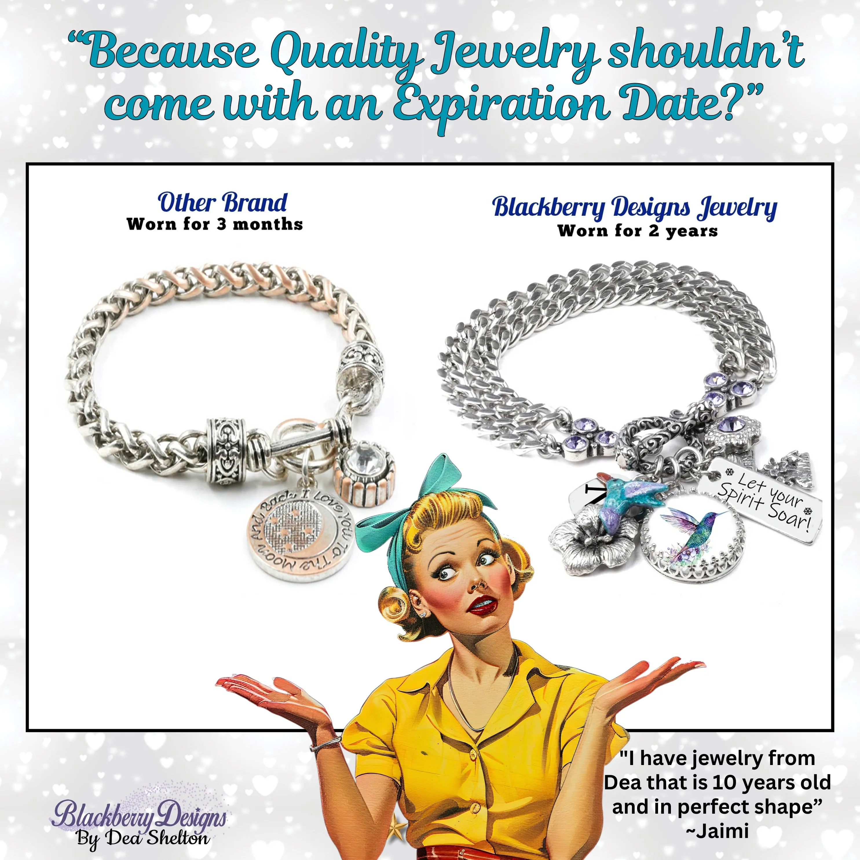 Hollywood Movie Star Charm Bracelet