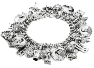 Hollywood Movie Star Charm Bracelet