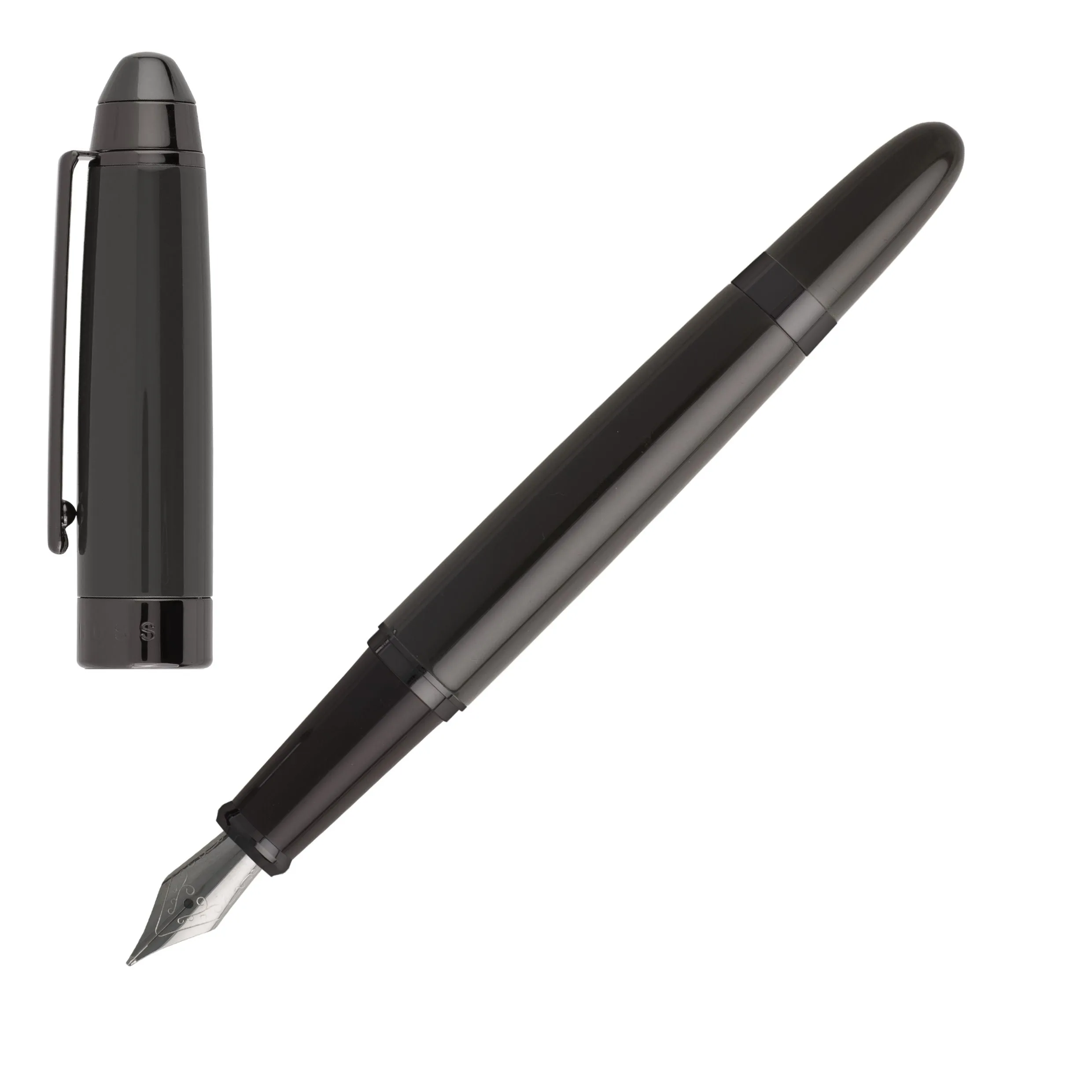 HUGO BOSS HSN0012J-Fountain pen Icon Grey