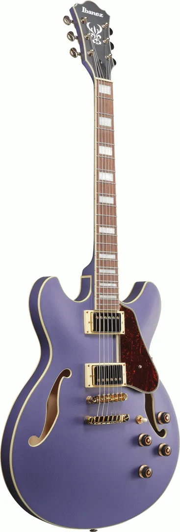 Ibanez AS73G Metallic Purple Flat Artcore Guitar