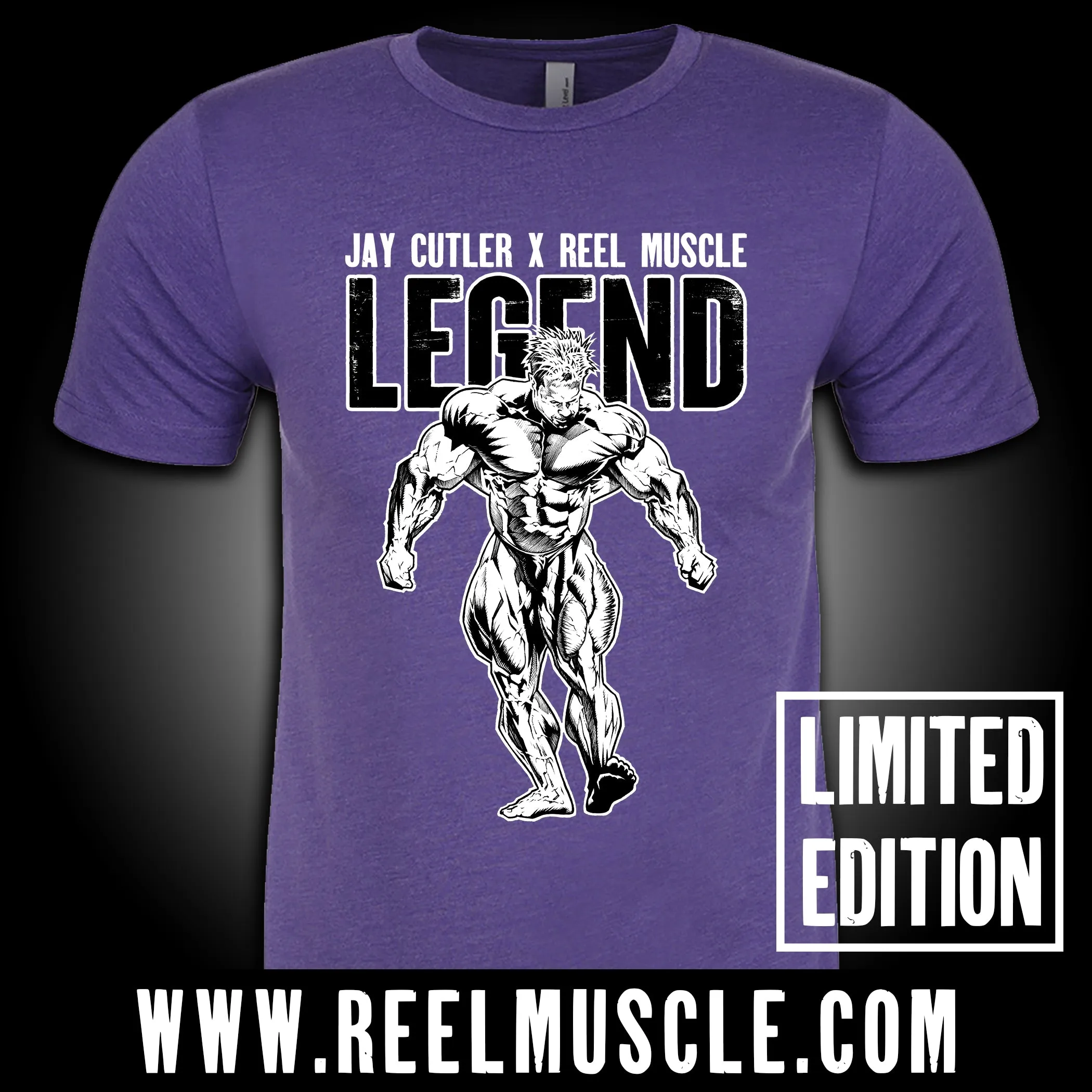 Jay Cutler "QUAD STOMP" (ONLY S & M Left)