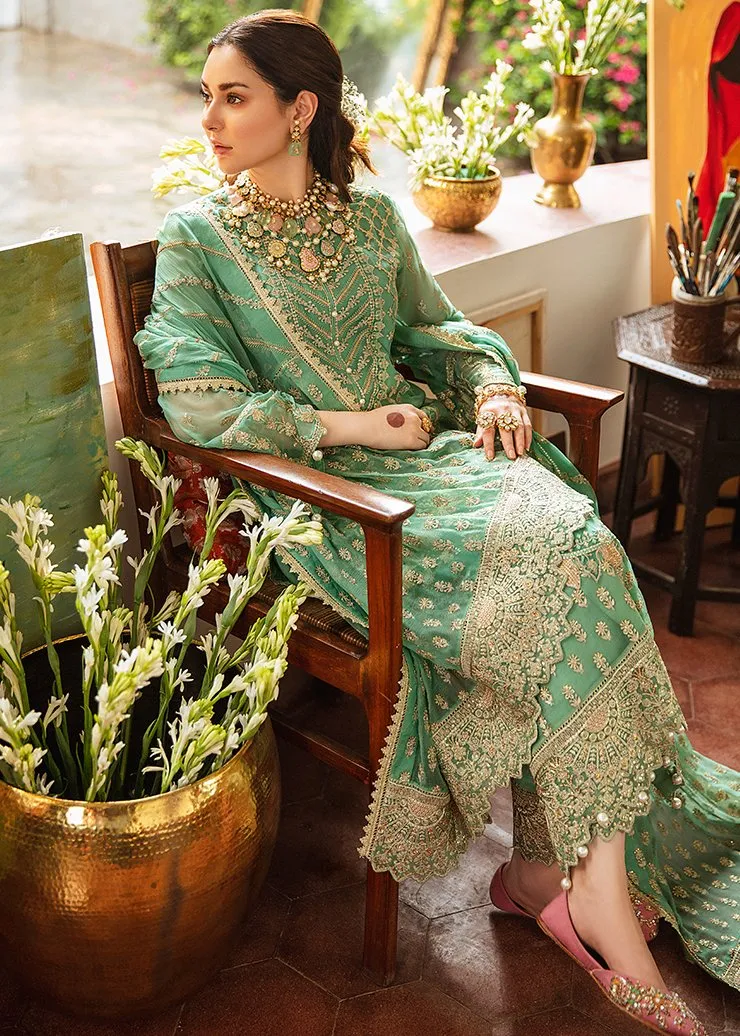 JOHARTAAL | Afrozeh Shehnai Wedding Formals 2021 | Unstitched Embroidered Suit