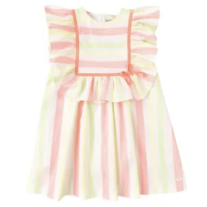 JOSE VARON - Neon Stripe Dress