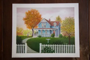 K Chin Quaint House and Picket Fence