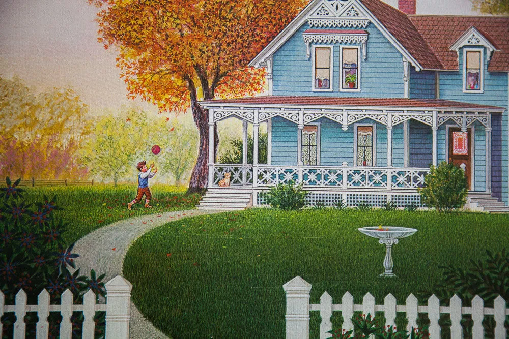 K Chin Quaint House and Picket Fence