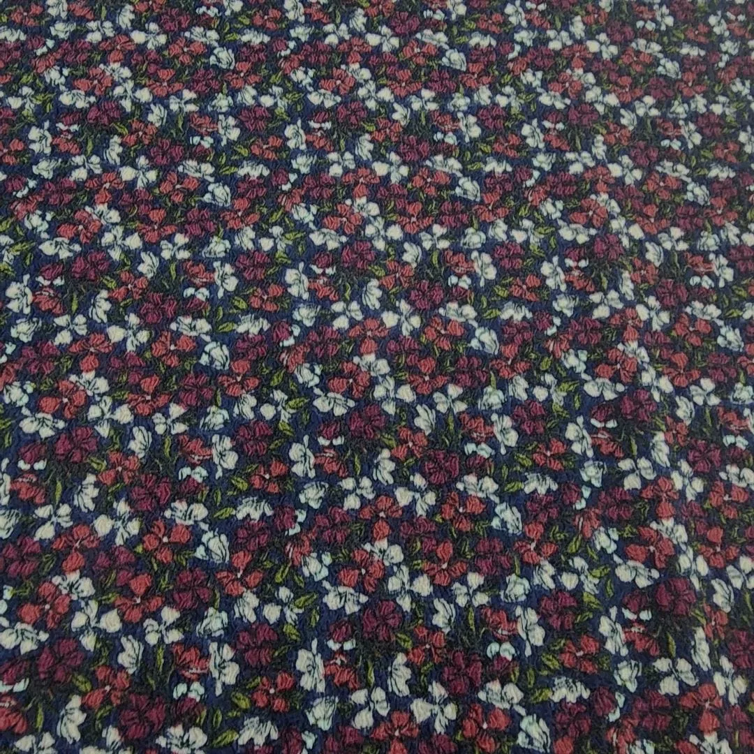Knitted Ruched Prints Fabric Col 33 150 cm