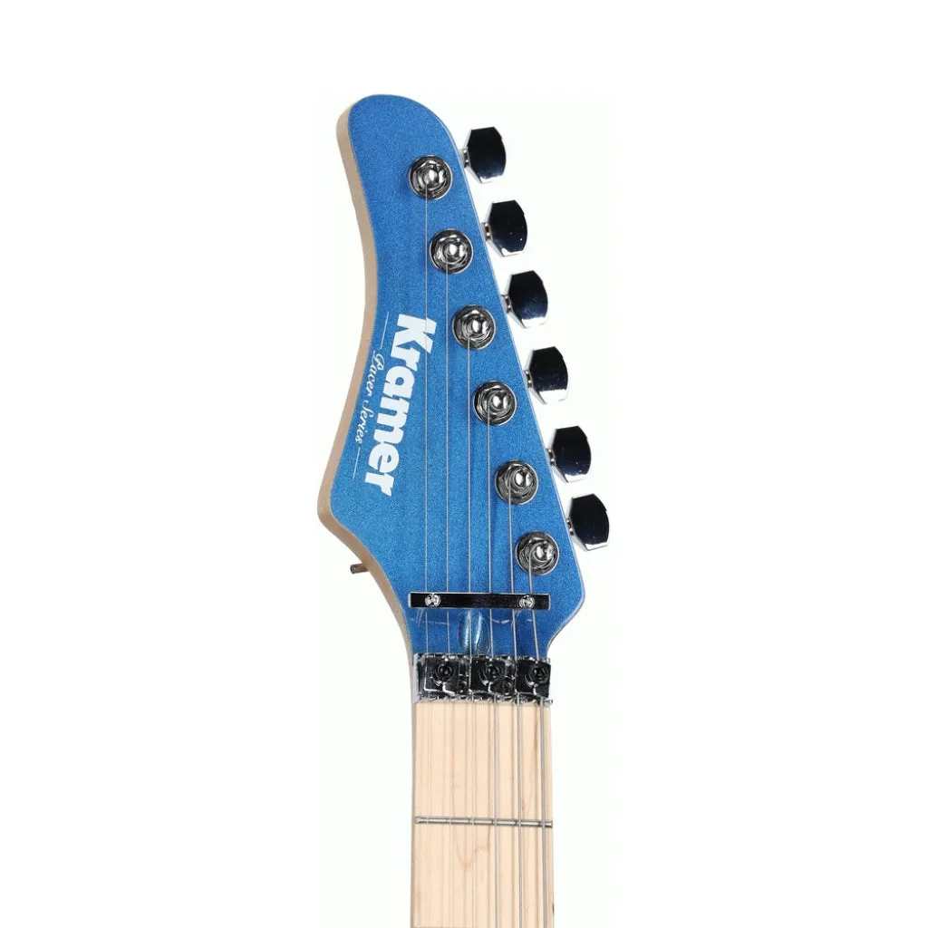 Kramer Pacer Classic Left Handed Electric Guitar -  Radio Blue Metallic