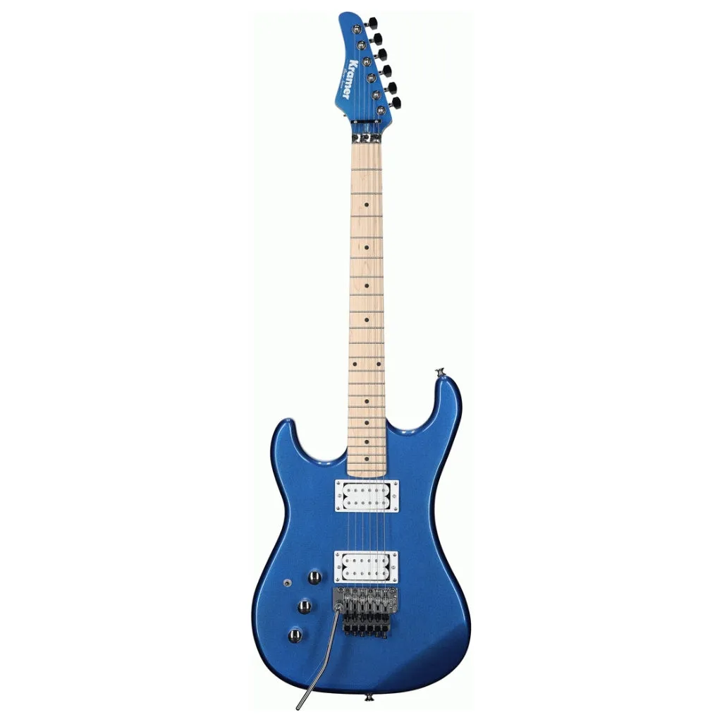 Kramer Pacer Classic Left Handed Electric Guitar -  Radio Blue Metallic