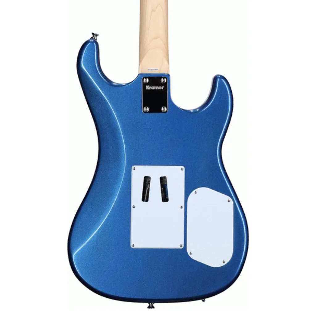 Kramer Pacer Classic Left Handed Electric Guitar -  Radio Blue Metallic