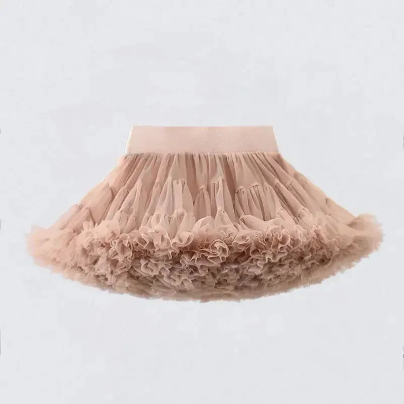 Lace Skirt Girls Fluffy Tutu Skirt
