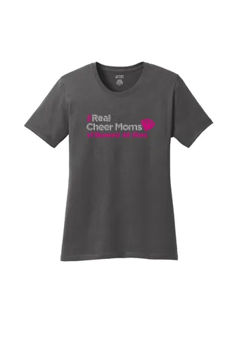 Ladies Core Cotton Tee - Diamond Cheer