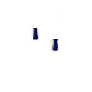 Lapis Lazuli Earrings Mamaqura | Handmade Artisan Jewelry | From the Andes