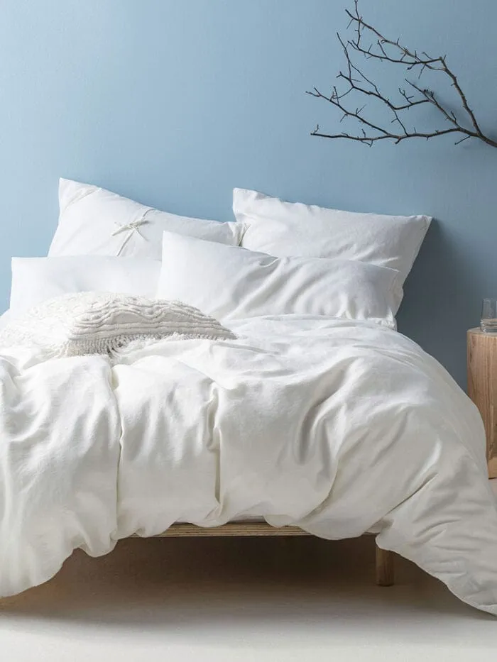 Linen House Nimes White Duvet Cover Set