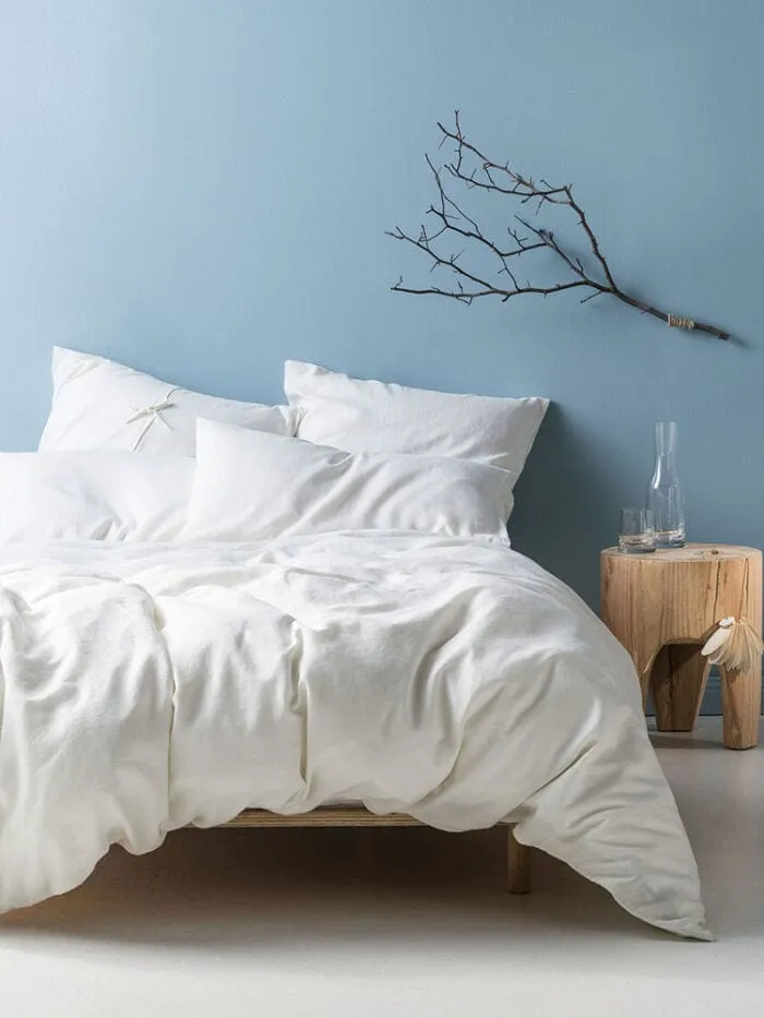 Linen House Nimes White Duvet Cover Set