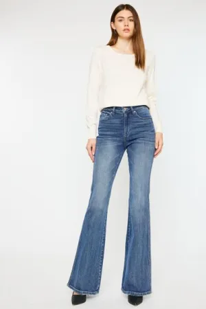 Linsey Cat's Whiskers High Waist Flare Jeans