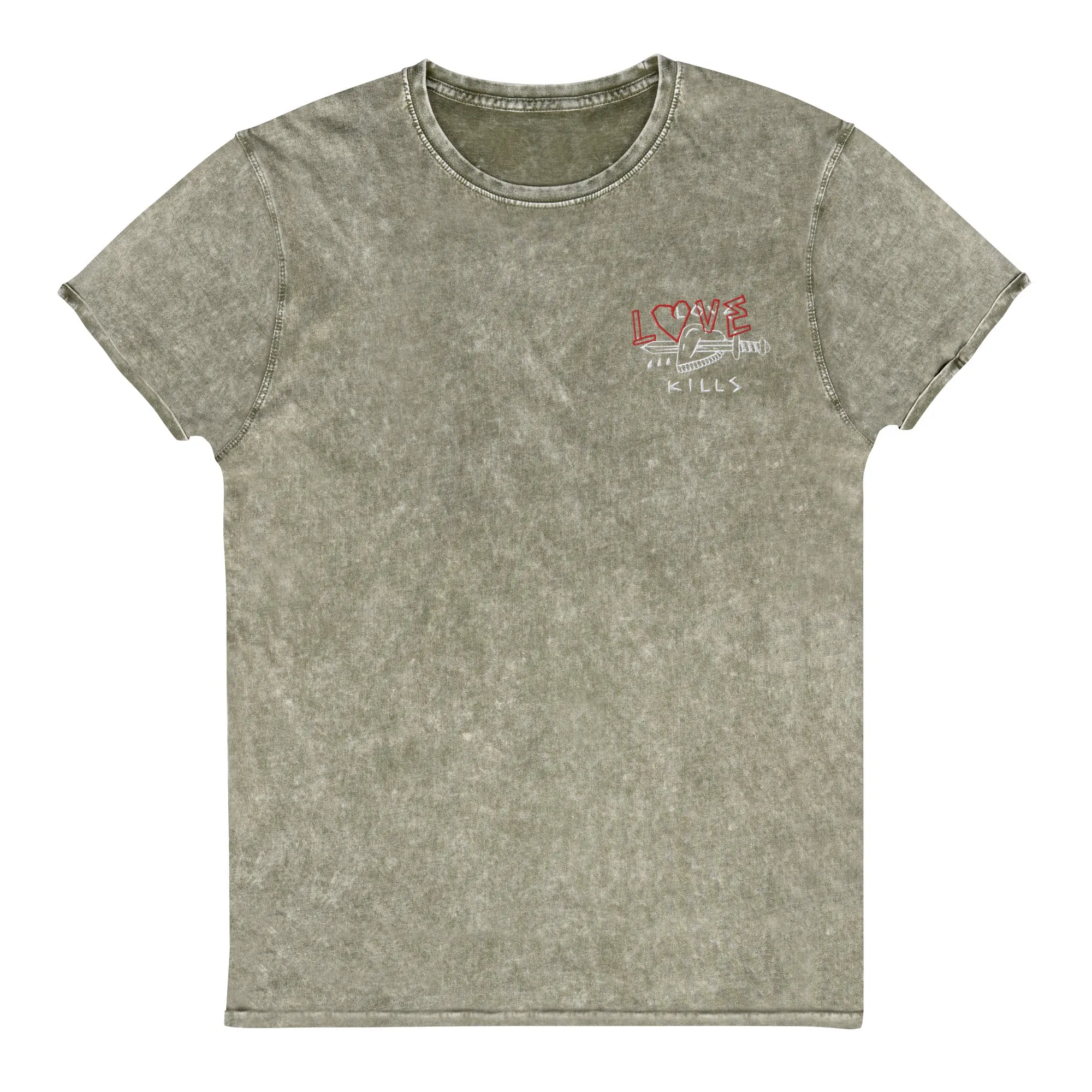 Love kills Denim T-Shirt