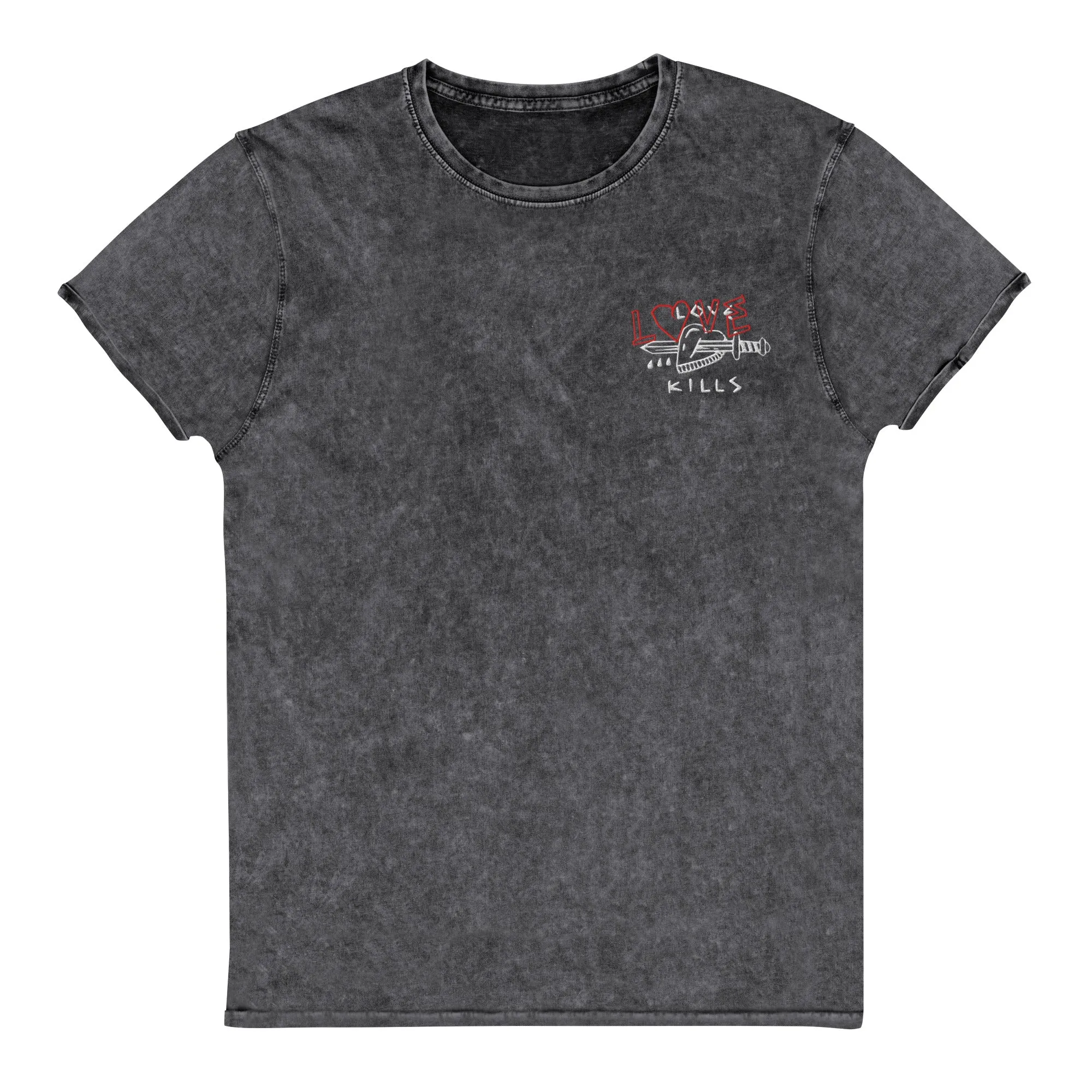 Love kills Denim T-Shirt