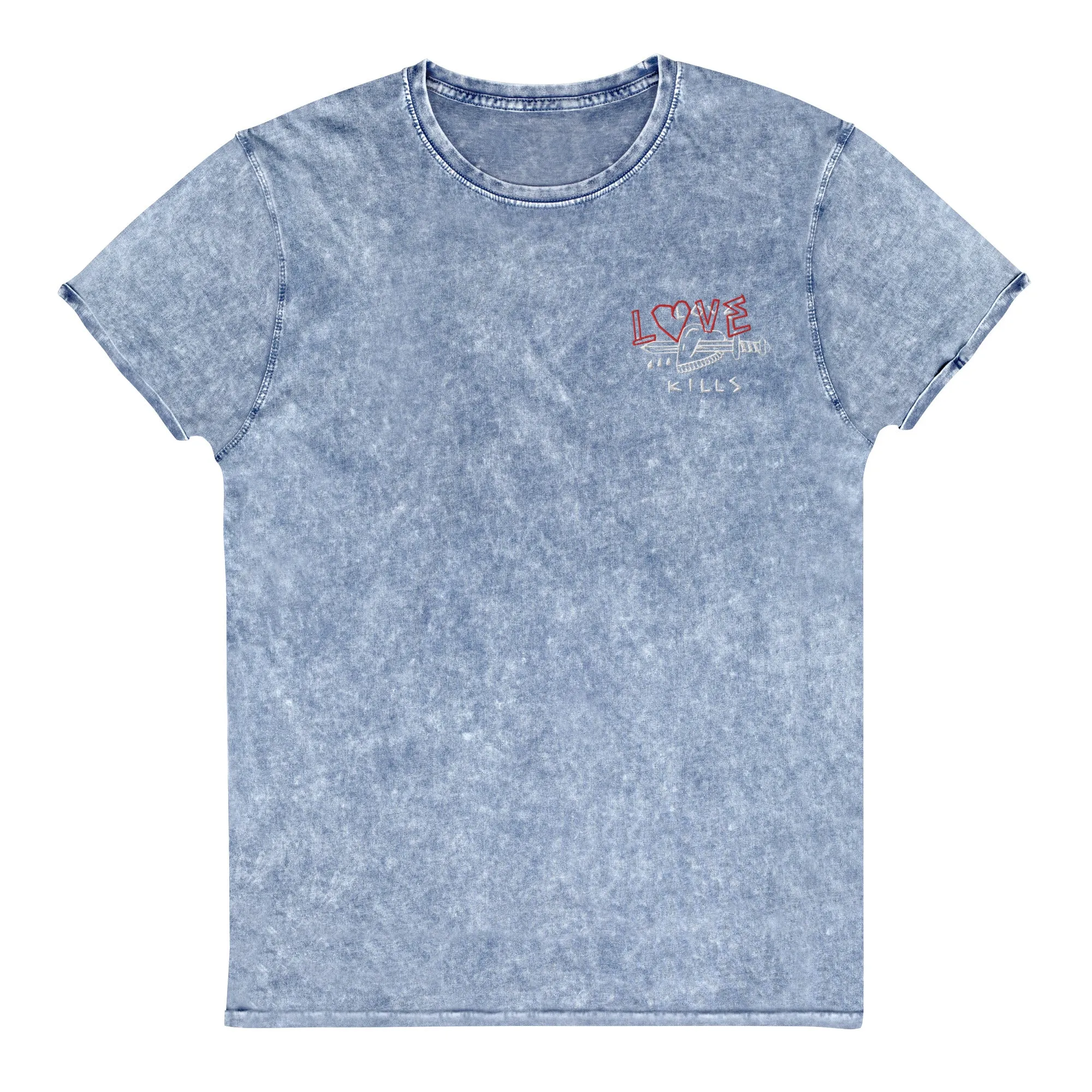 Love kills Denim T-Shirt