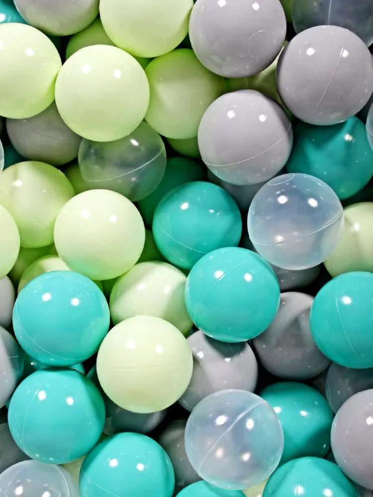 Luxury Cotton Round Ball Pit - Jungle For Kids By MeowBaby