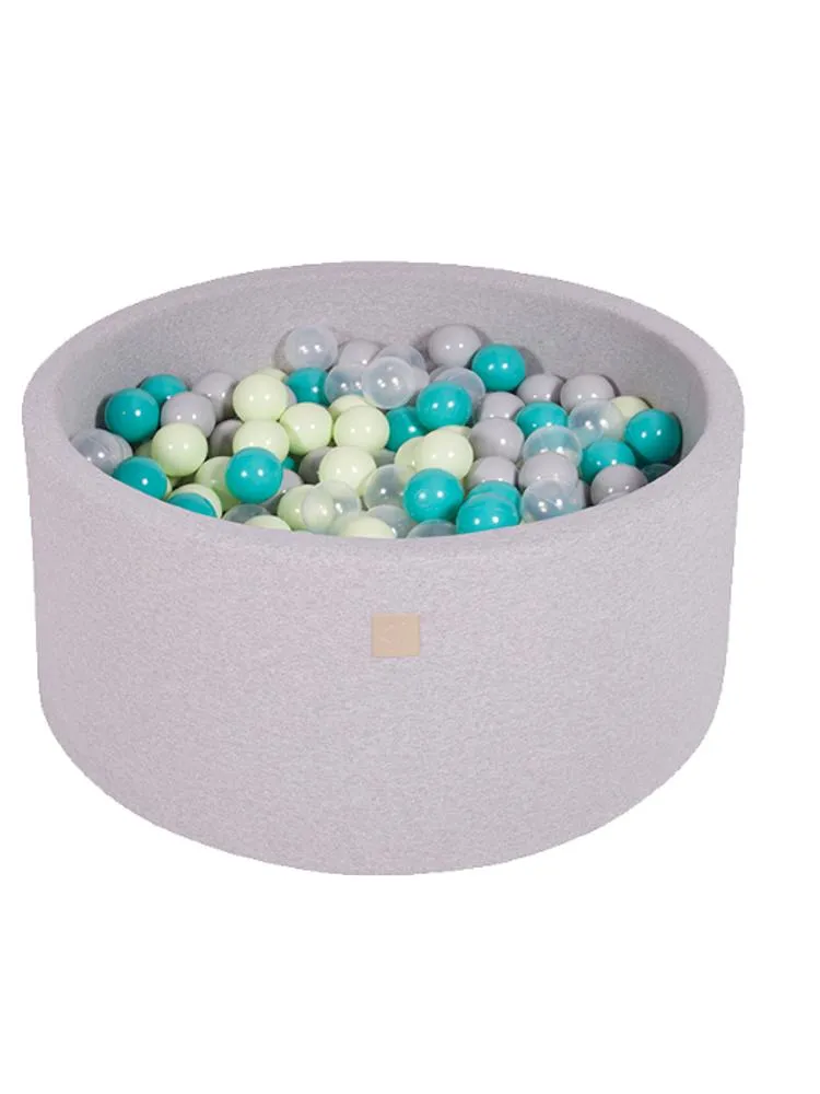 Luxury Cotton Round Ball Pit - Jungle For Kids By MeowBaby