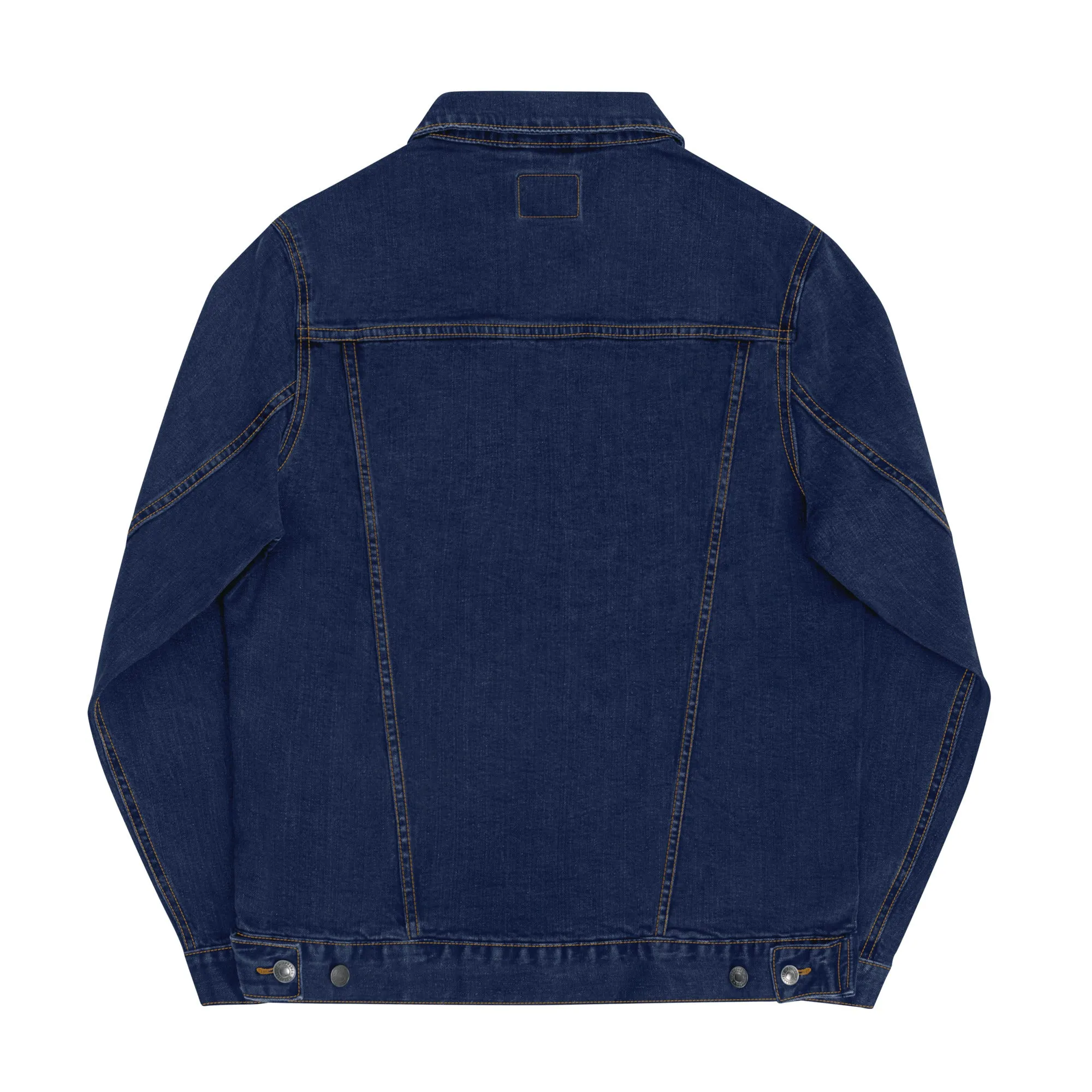 Maadish | denim jacket w/white logo (colors available)