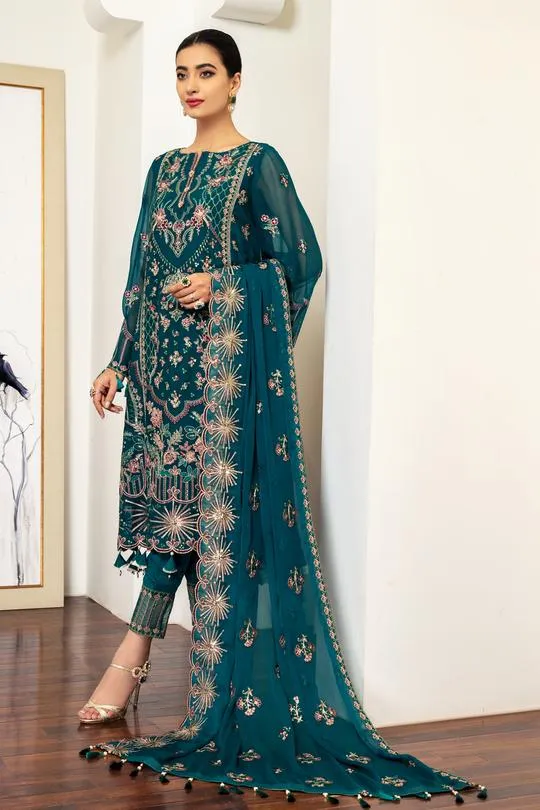Mariana | Alizeh Royale De Luxe Collection | Unstitched Embroidered Chiffon Suits