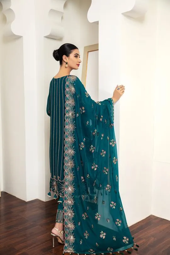 Mariana | Alizeh Royale De Luxe Collection | Unstitched Embroidered Chiffon Suits