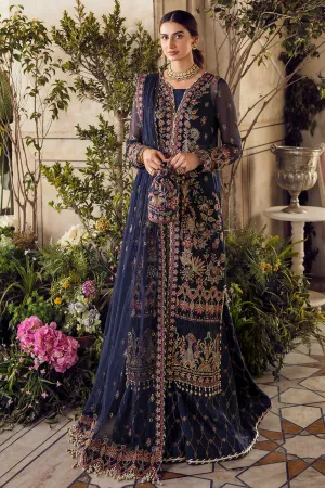 MARILE | Afrozeh La Fuchsia Wedding Edition 2022 | Unstitched Embroidered Chiffon Suits