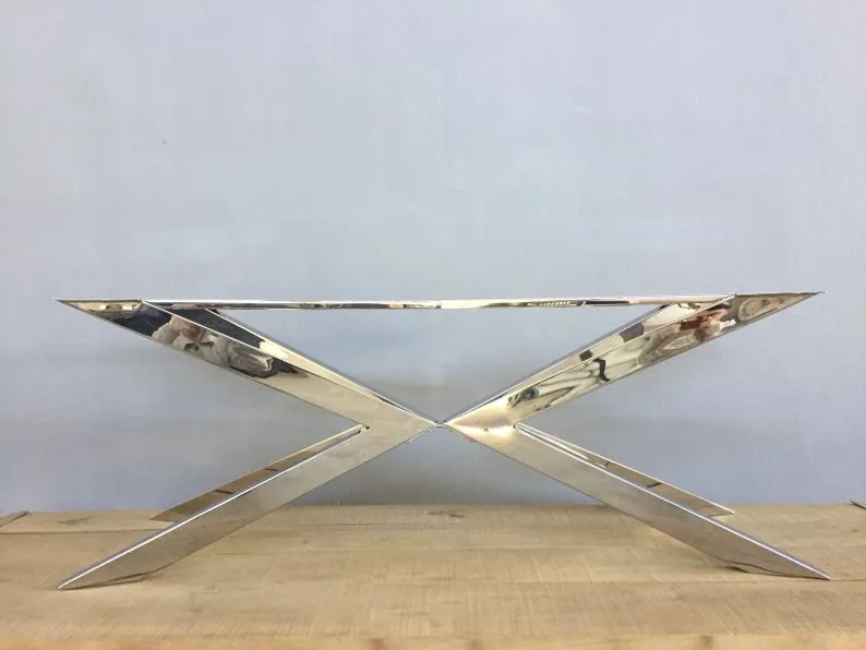 Modern Spider Dining Table Base , 28"H x 28” W x 72” L TUG - Table Base