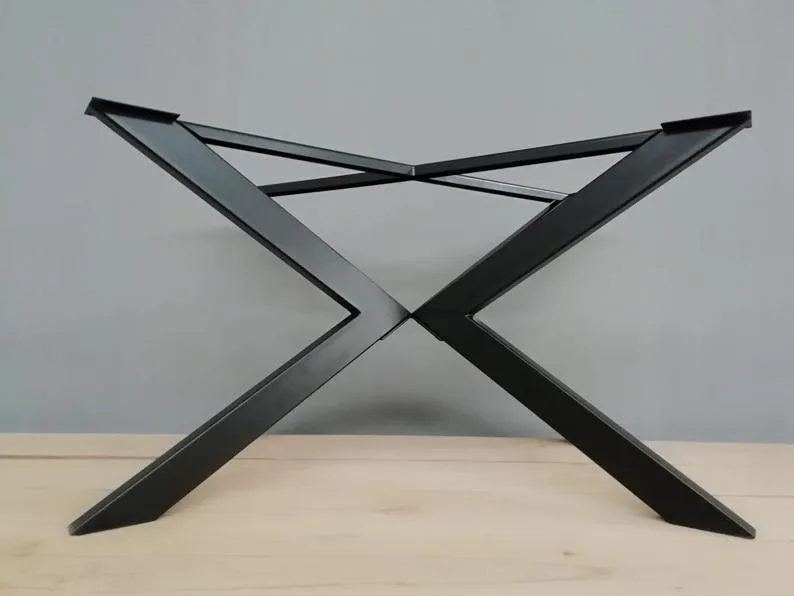Modern Spider Dining Table Base , 28"H x 28” W x 72” L TUG - Table Base