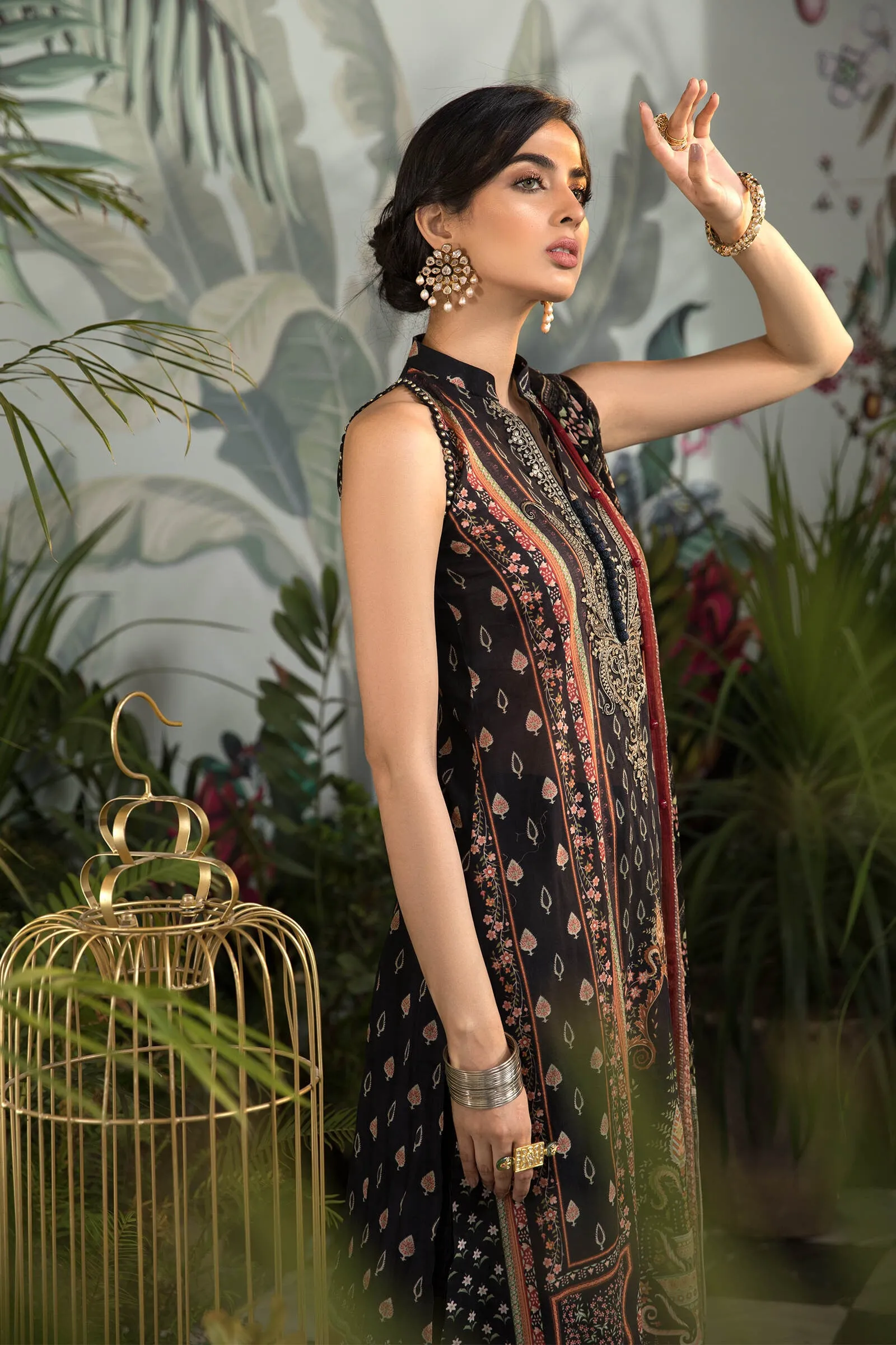 MPT-1112-B | Maria B Mprints Unstitched Eid Collection 2021 Vol-2