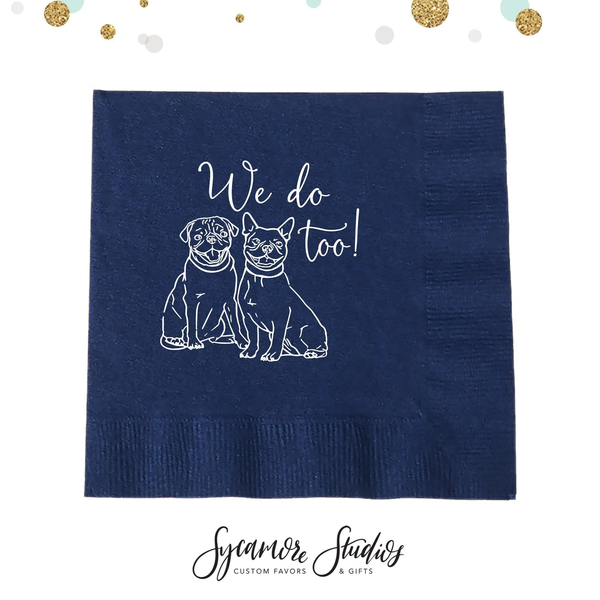 Napkin #190 - Custom Pet Illustration