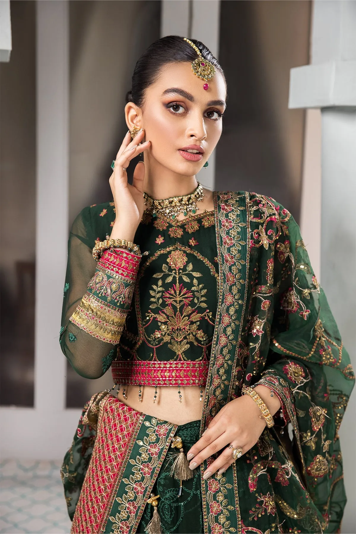 Naulakha Alizeh Fashion Vasl-e-Meeras Festive Edition 2022 | Unstitched Embroidered Chiffon Suits