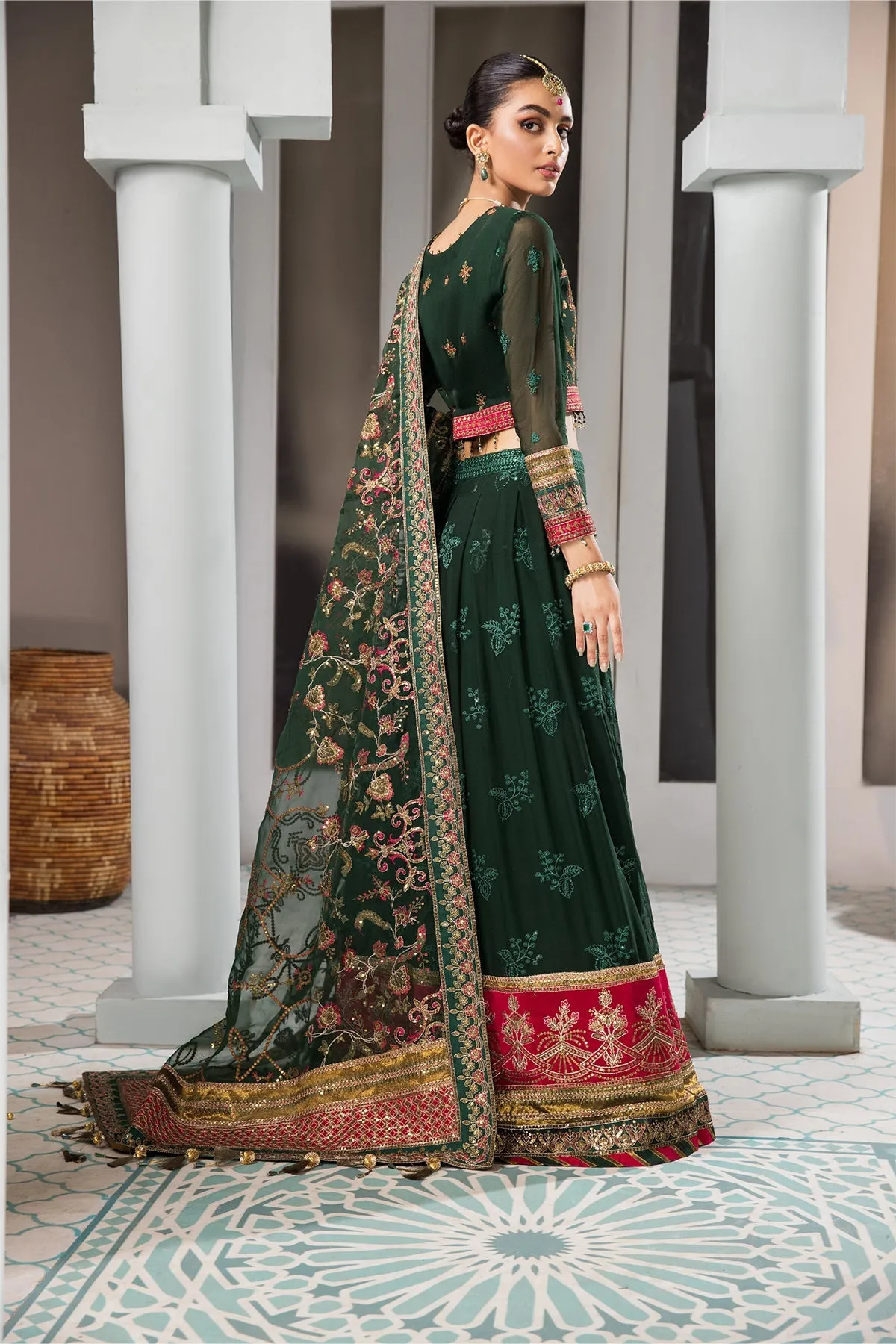 Naulakha Alizeh Fashion Vasl-e-Meeras Festive Edition 2022 | Unstitched Embroidered Chiffon Suits