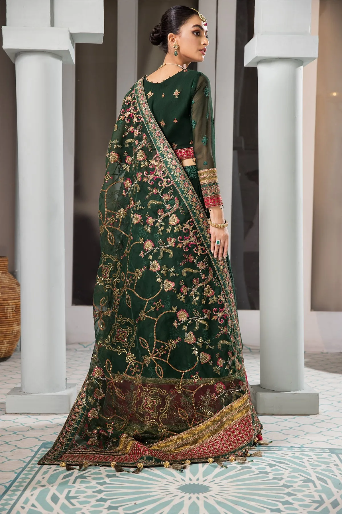 Naulakha Alizeh Fashion Vasl-e-Meeras Festive Edition 2022 | Unstitched Embroidered Chiffon Suits