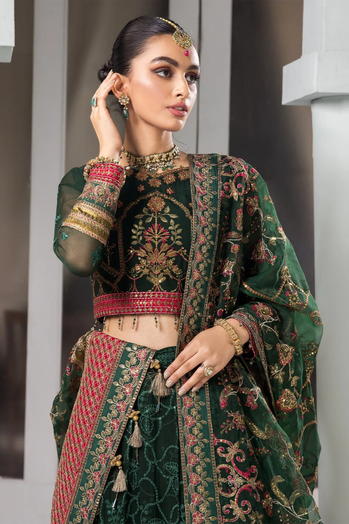 Naulakha Alizeh Fashion Vasl-e-Meeras Festive Edition 2022 | Unstitched Embroidered Chiffon Suits