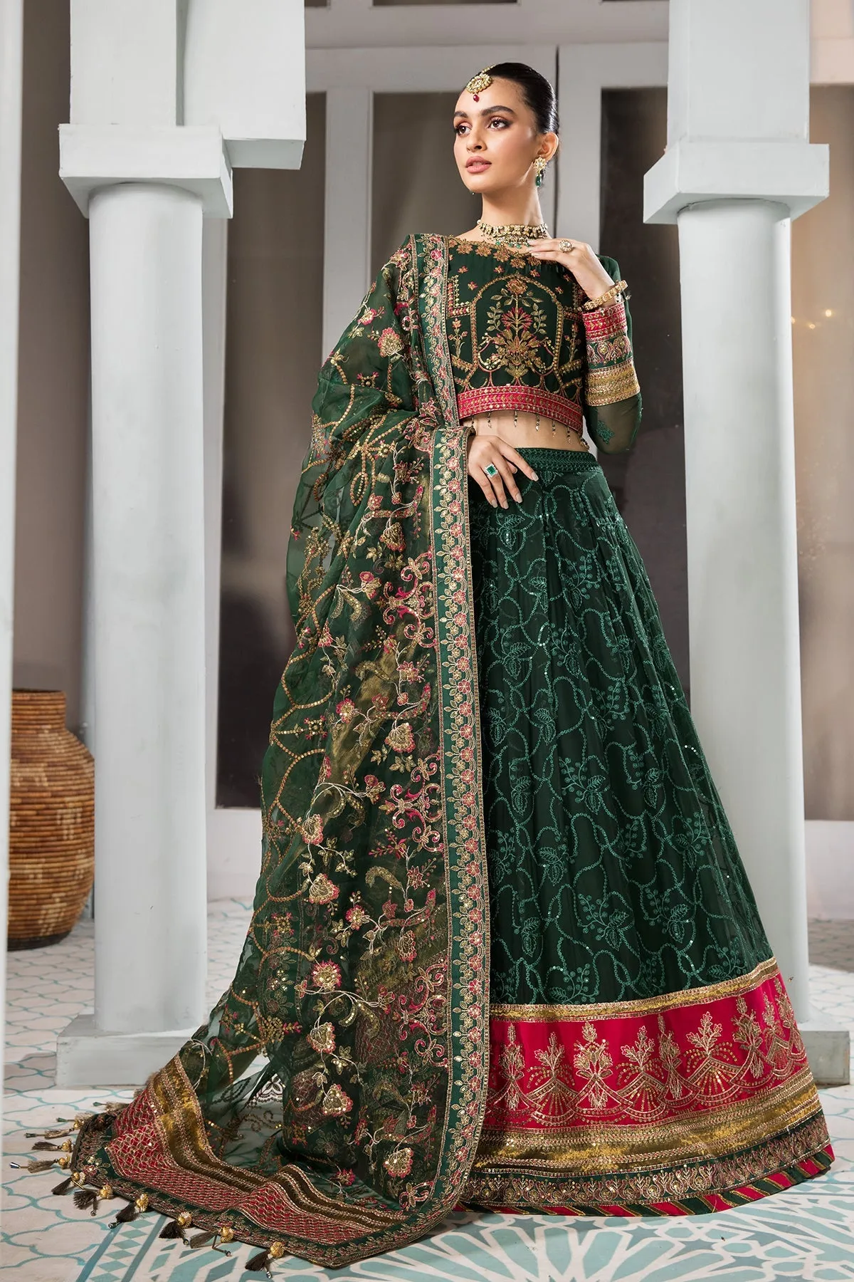 Naulakha Alizeh Fashion Vasl-e-Meeras Festive Edition 2022 | Unstitched Embroidered Chiffon Suits