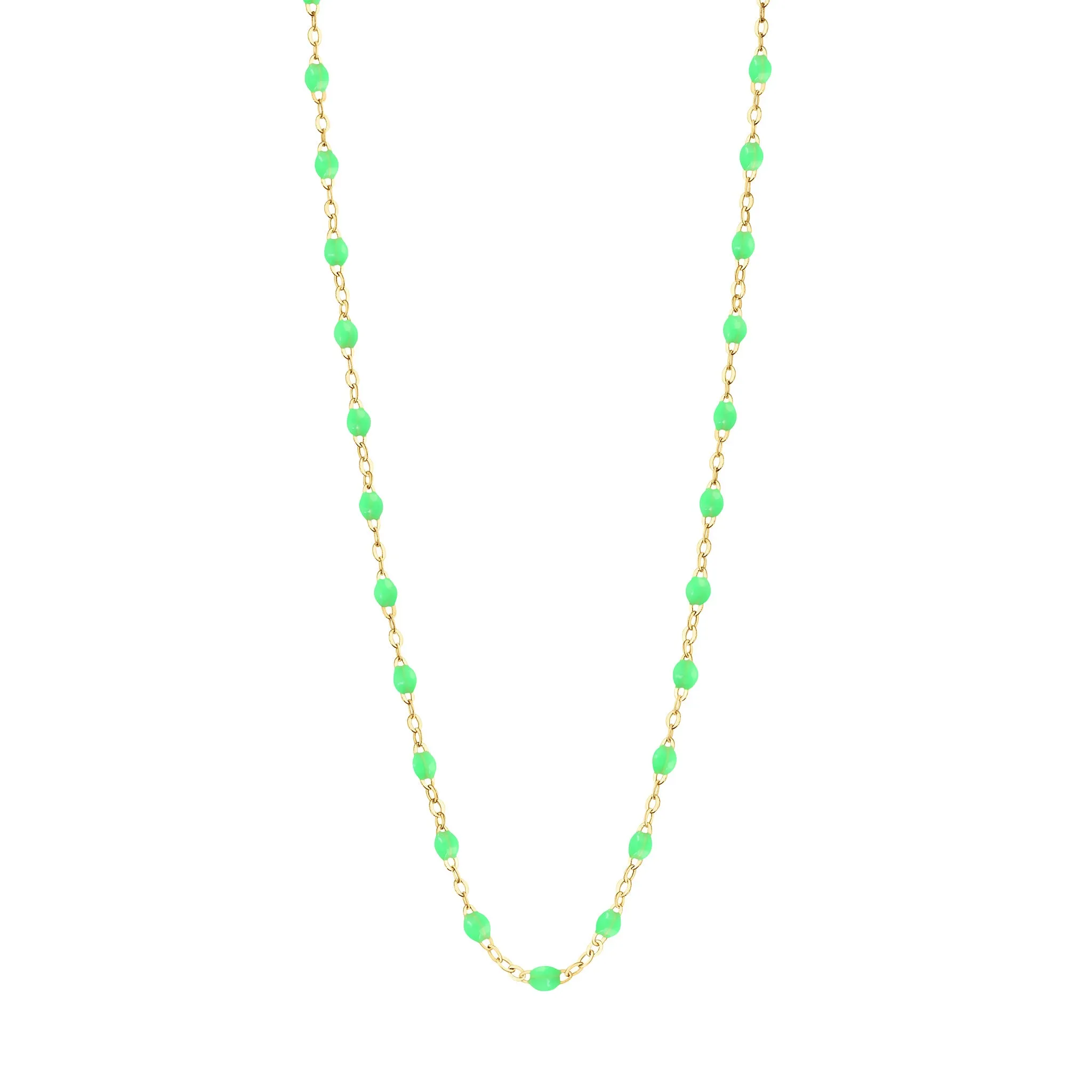 NEON GIGI CLASSIC NECKLACE 16.5 INCH- 18K YELLOW GOLD